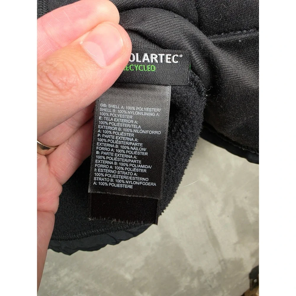 The North Face Denali Fleece Jacket Mens XL Black Full Zip Polartec Outdoor